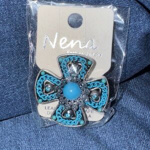 Nena Turquoise and Silver Ring lead and Nicklaus safe